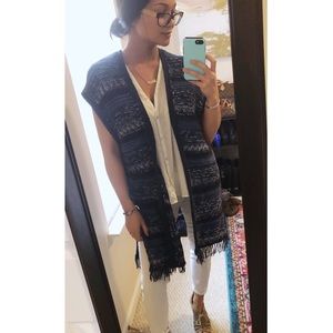 Massimo Dutti Knit Cardigan Duster